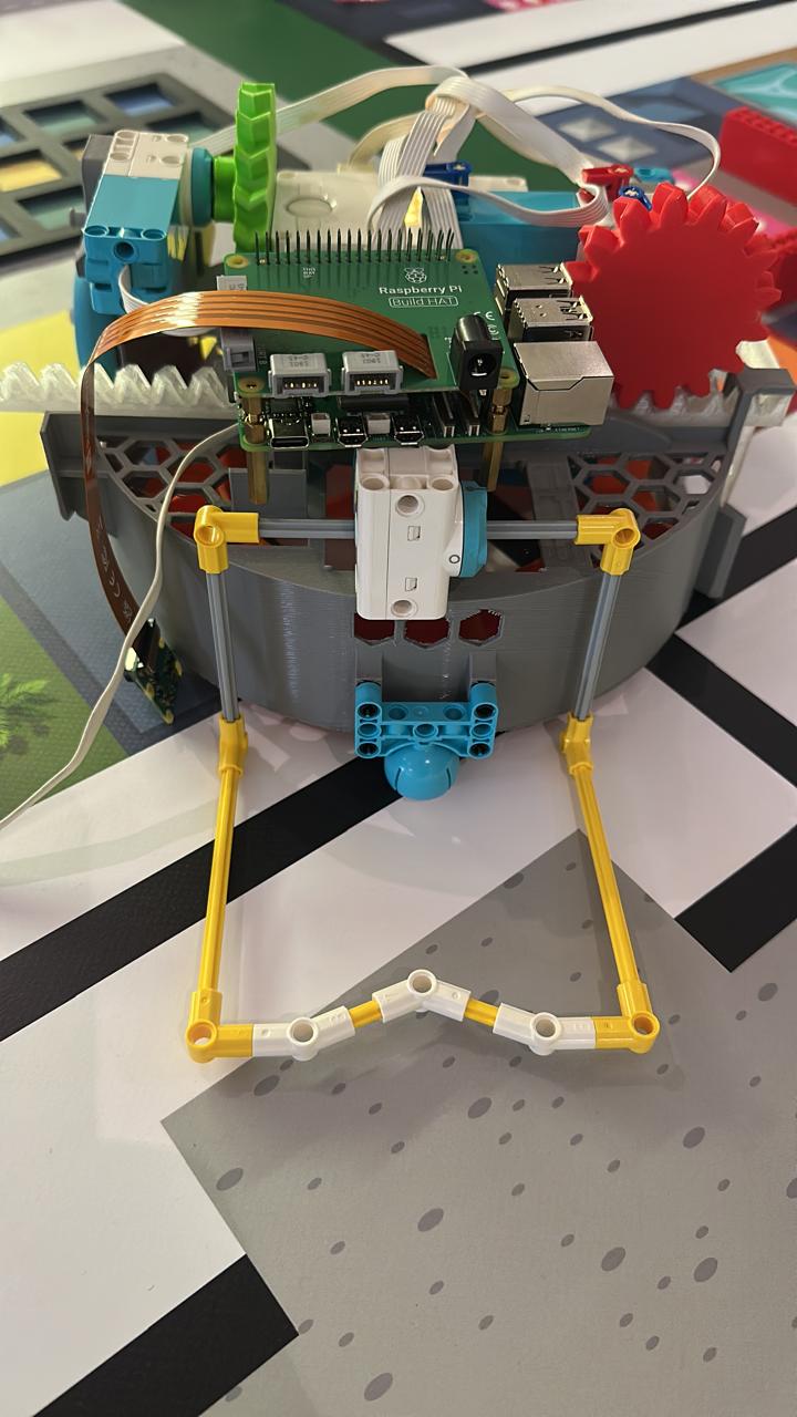 Robotics Innovators — LEGO SPIKE, Raspberry Pi and 3D-printed chassis
